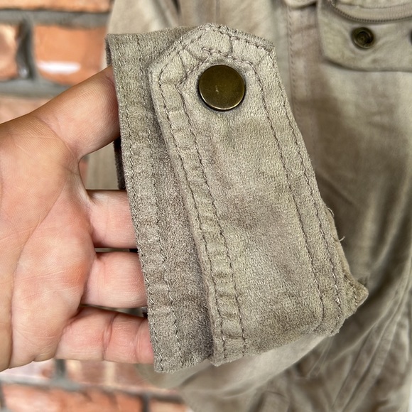 Ashley twenty six international faux suede bomber jacket size junior medium - Picture 4 of 13